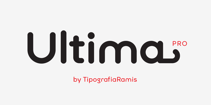 Schriftart Ultima Pro