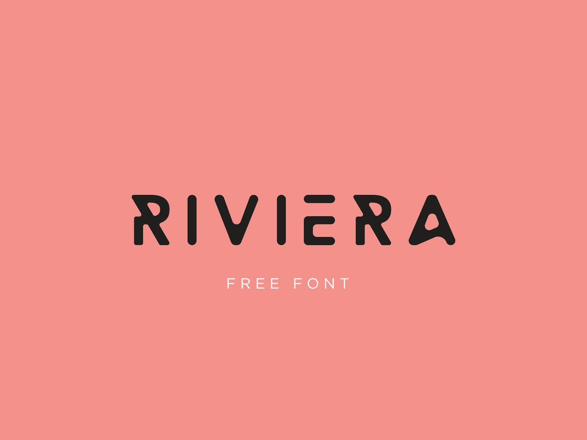 Schriftart Riviera