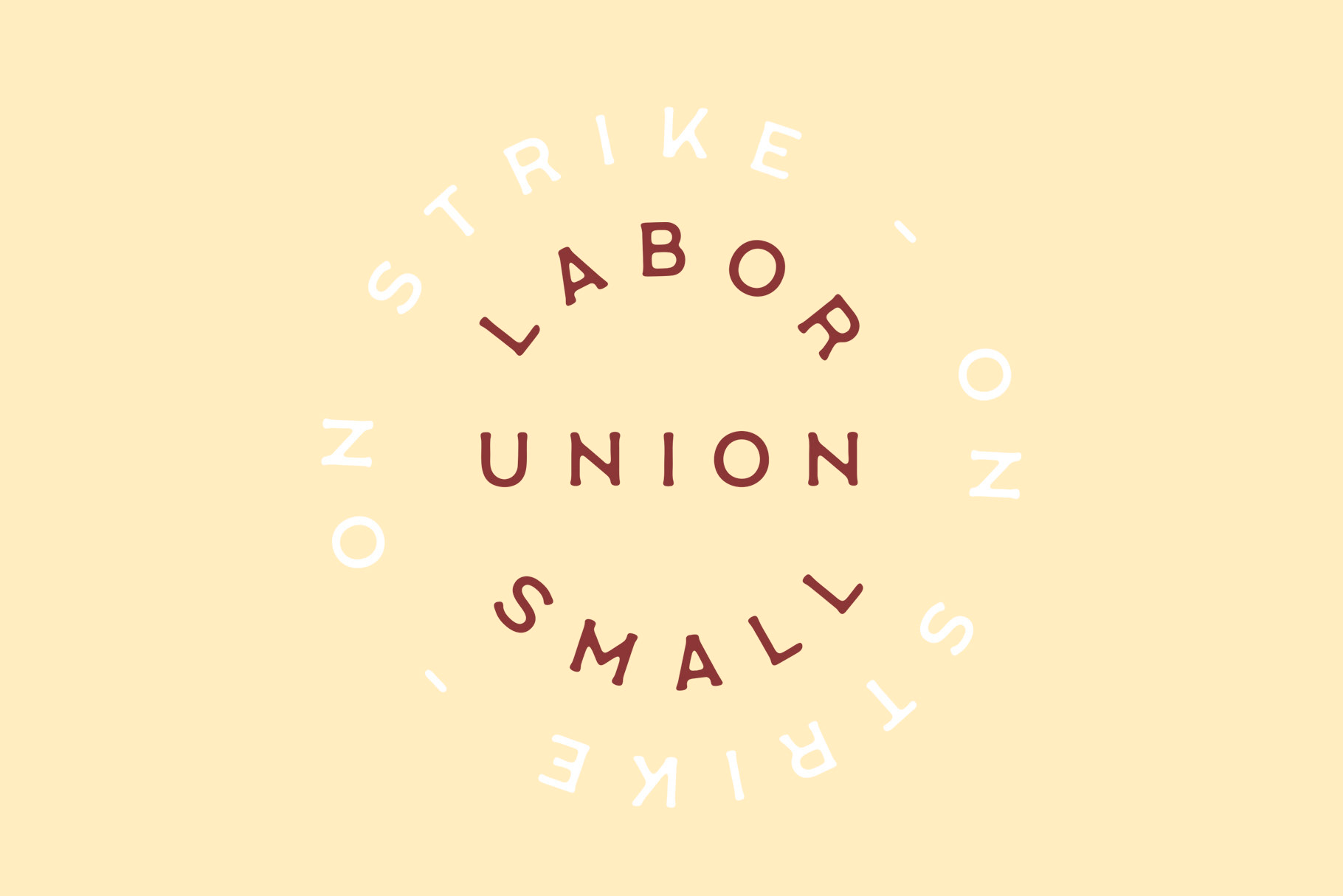 Schriftart Labor Union Small