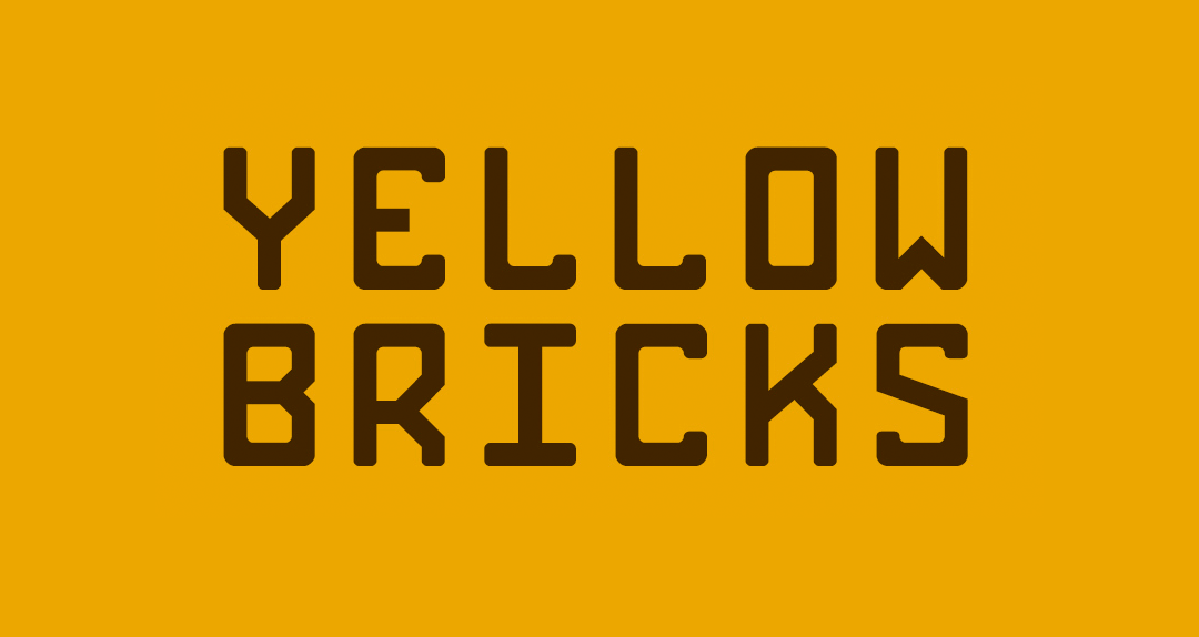 Schriftart Bricks