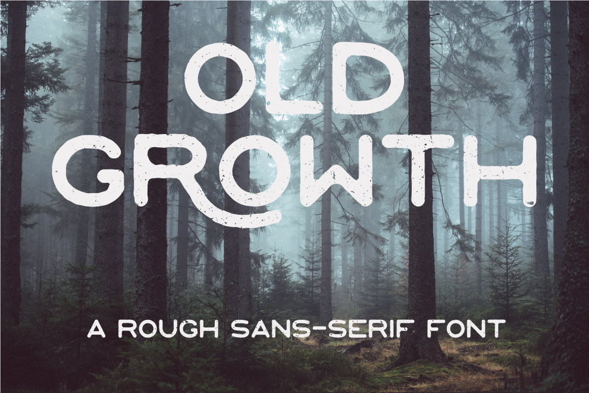 Schriftart Old Growth