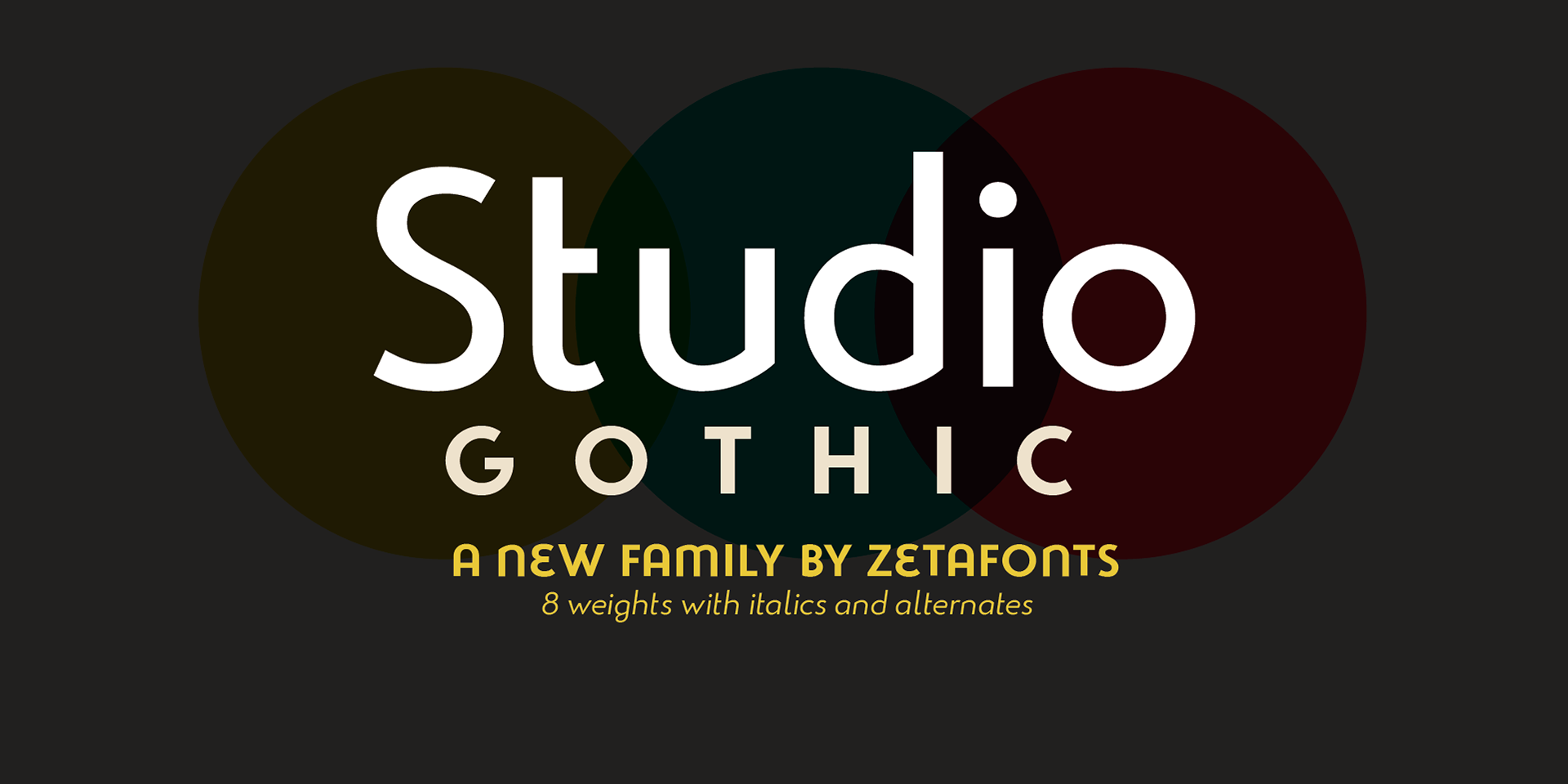 Schriftart Studio Gothic
