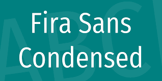 Schriftart Fira Sans Condensed