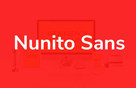 Schriftart Nunito Sans
