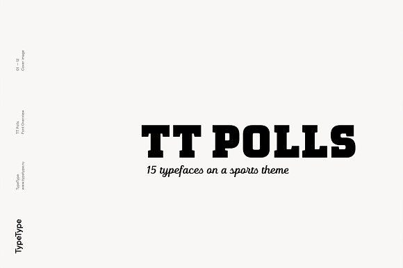 Schriftart TT Polls
