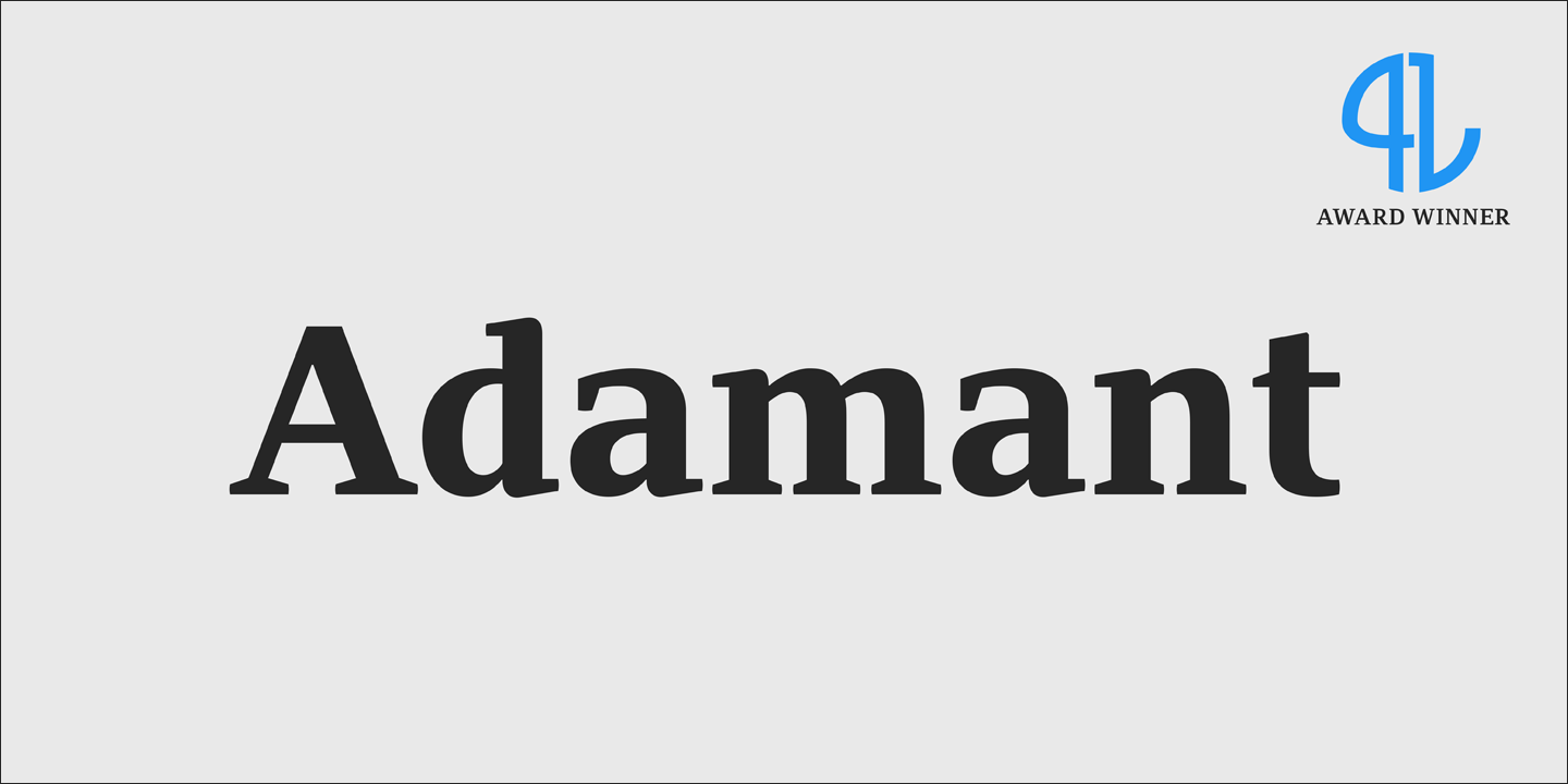 Schriftart PF Adamant Pro
