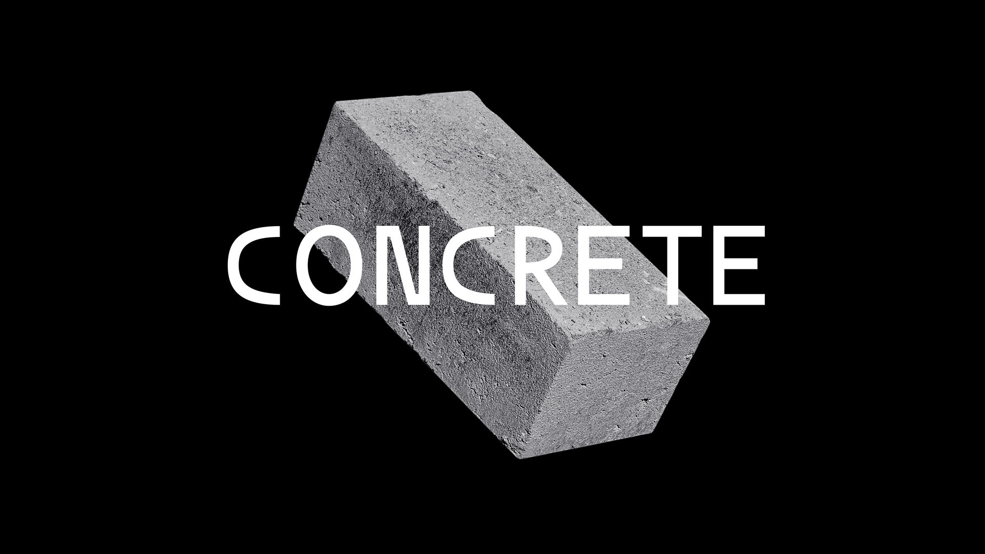 Schriftart Concrete