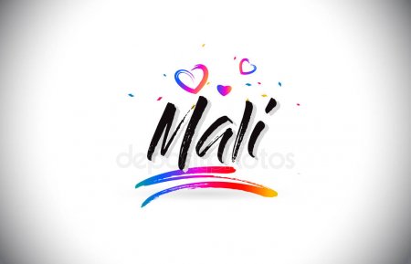 Schriftart Mali