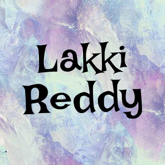Schriftart Lakki Reddy