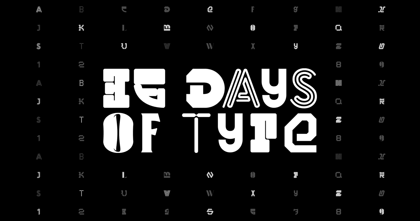 Schriftart 36 Days Of Type