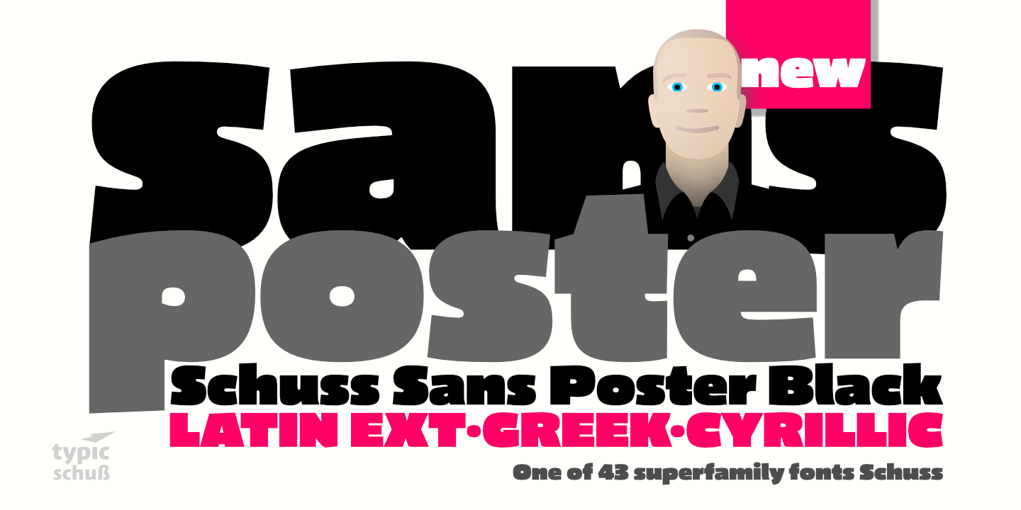 Schuss Sans CG Poster