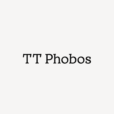 Schriftart TT Phobos