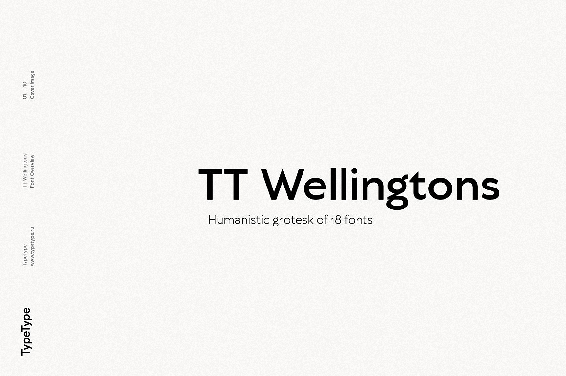 Schriftart TT Wellingtons