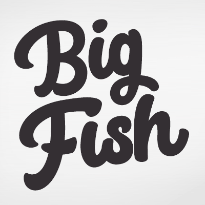 Schriftart Big Fish