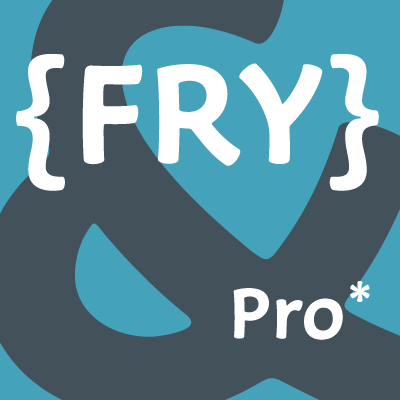 Schriftart Fry Pro