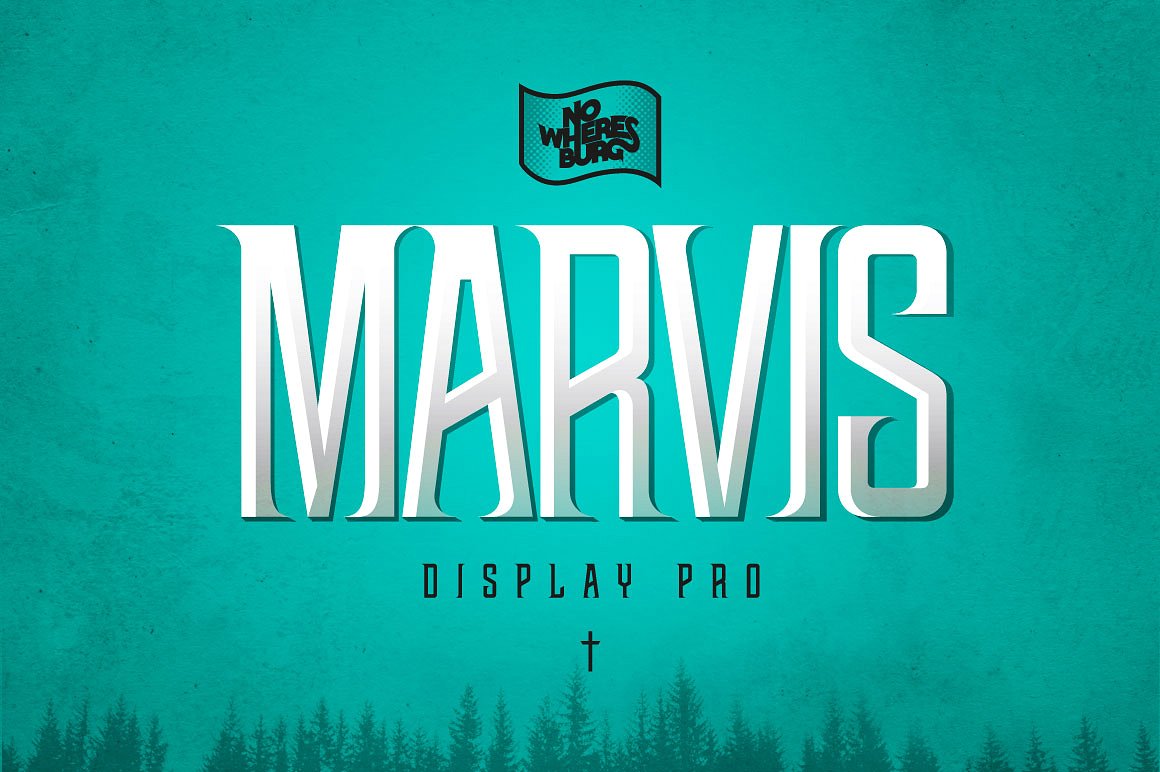 Schriftart NWB Marvis Display Pro