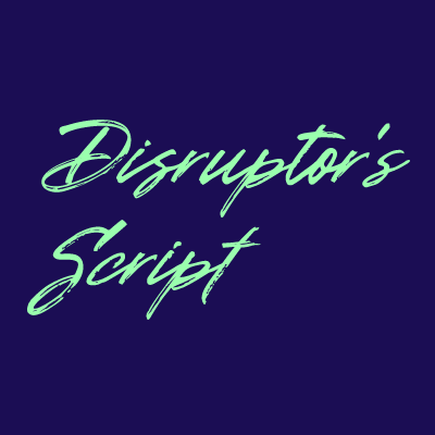Schriftart Disruptors Script