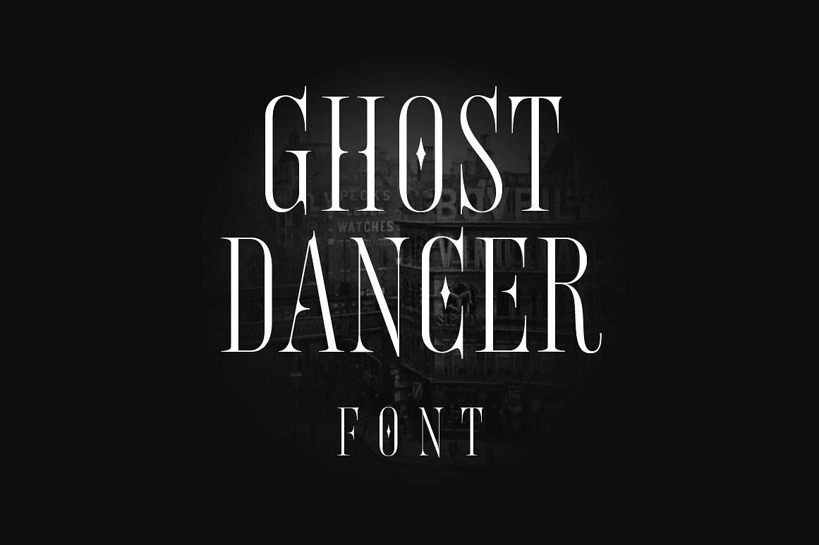 Schriftart Ghost Dancer