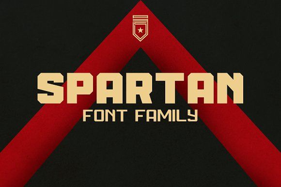 Schriftart Spartan