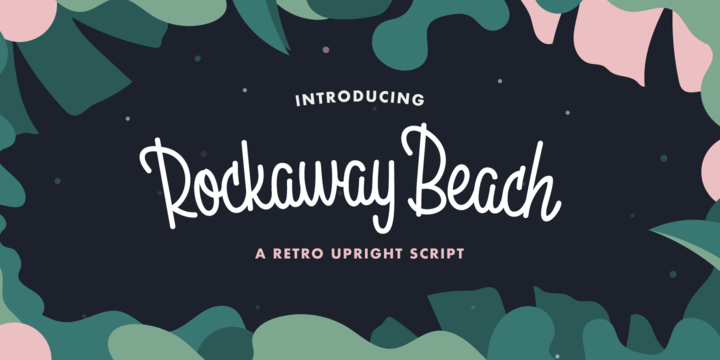 Schriftart Rockaway Beach