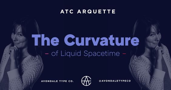 Schriftart ATC Arquette