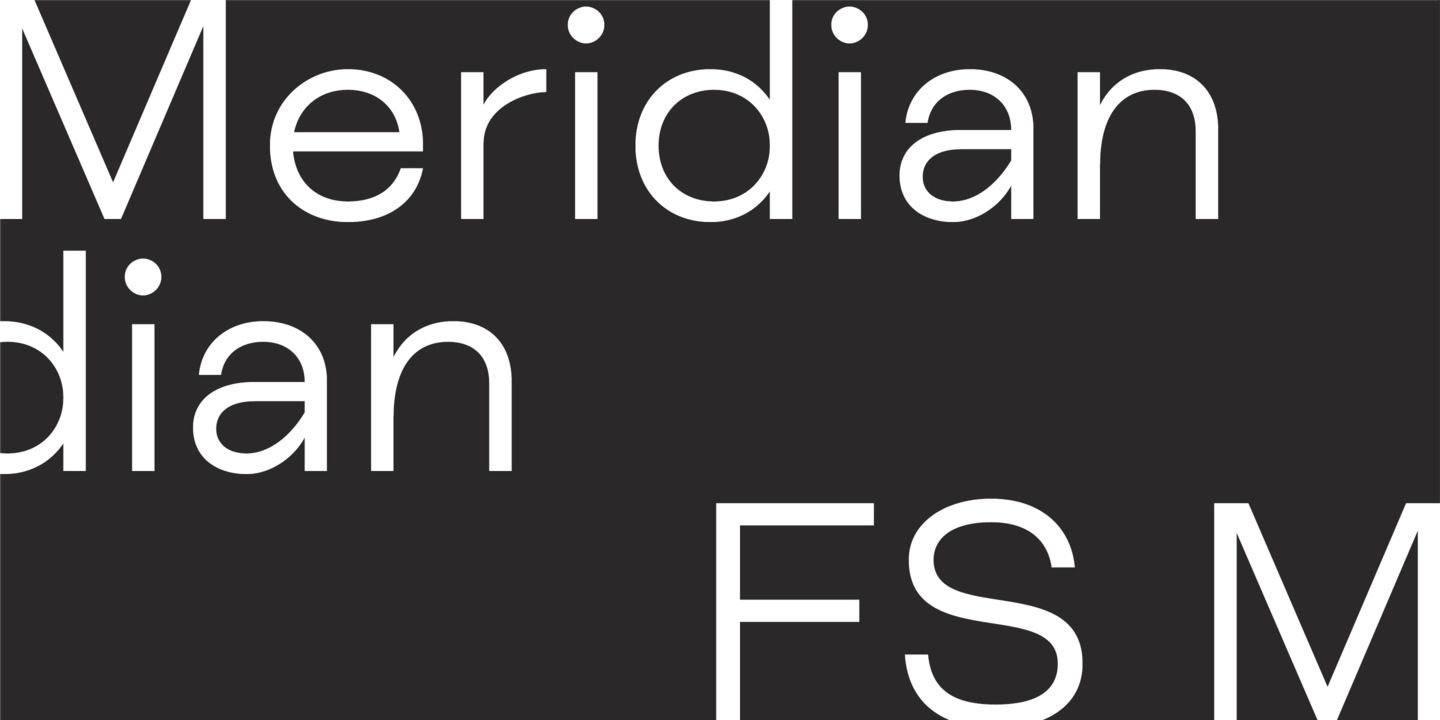 Schriftart FS Meridian