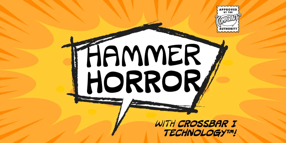 Schriftart CC Hammer Horror