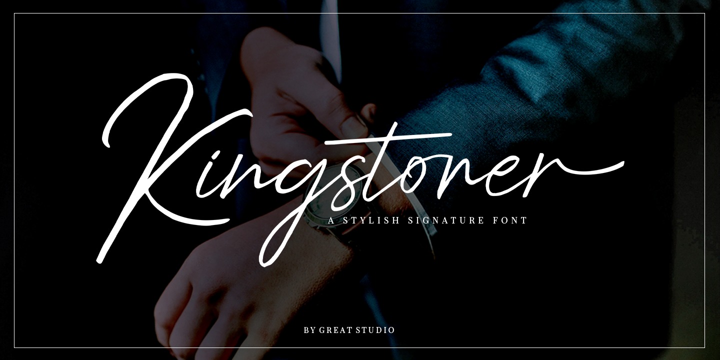 Schriftart Kingstoner Font