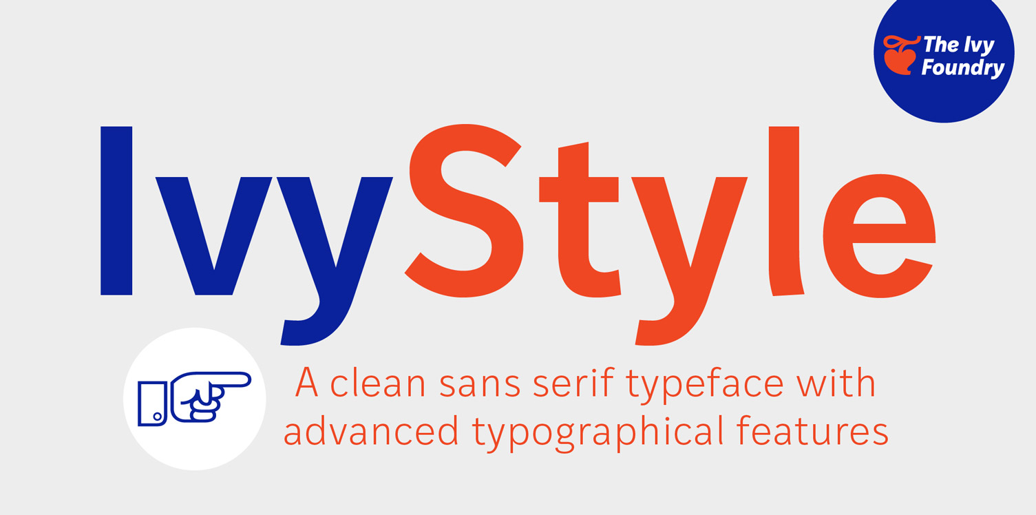 Schriftart Ivy Style Sans