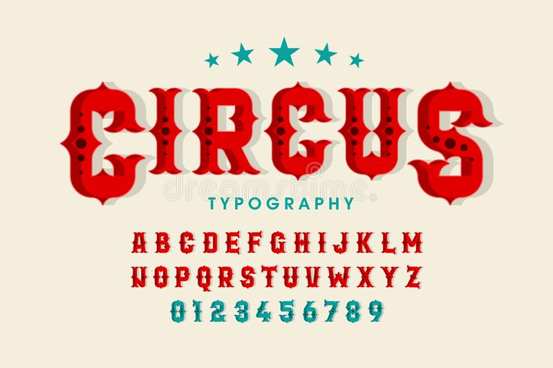 Schriftart The Circus