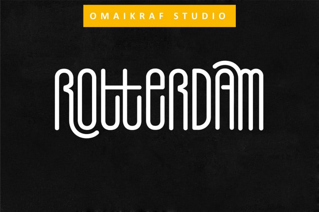 Schriftart Rotterdam