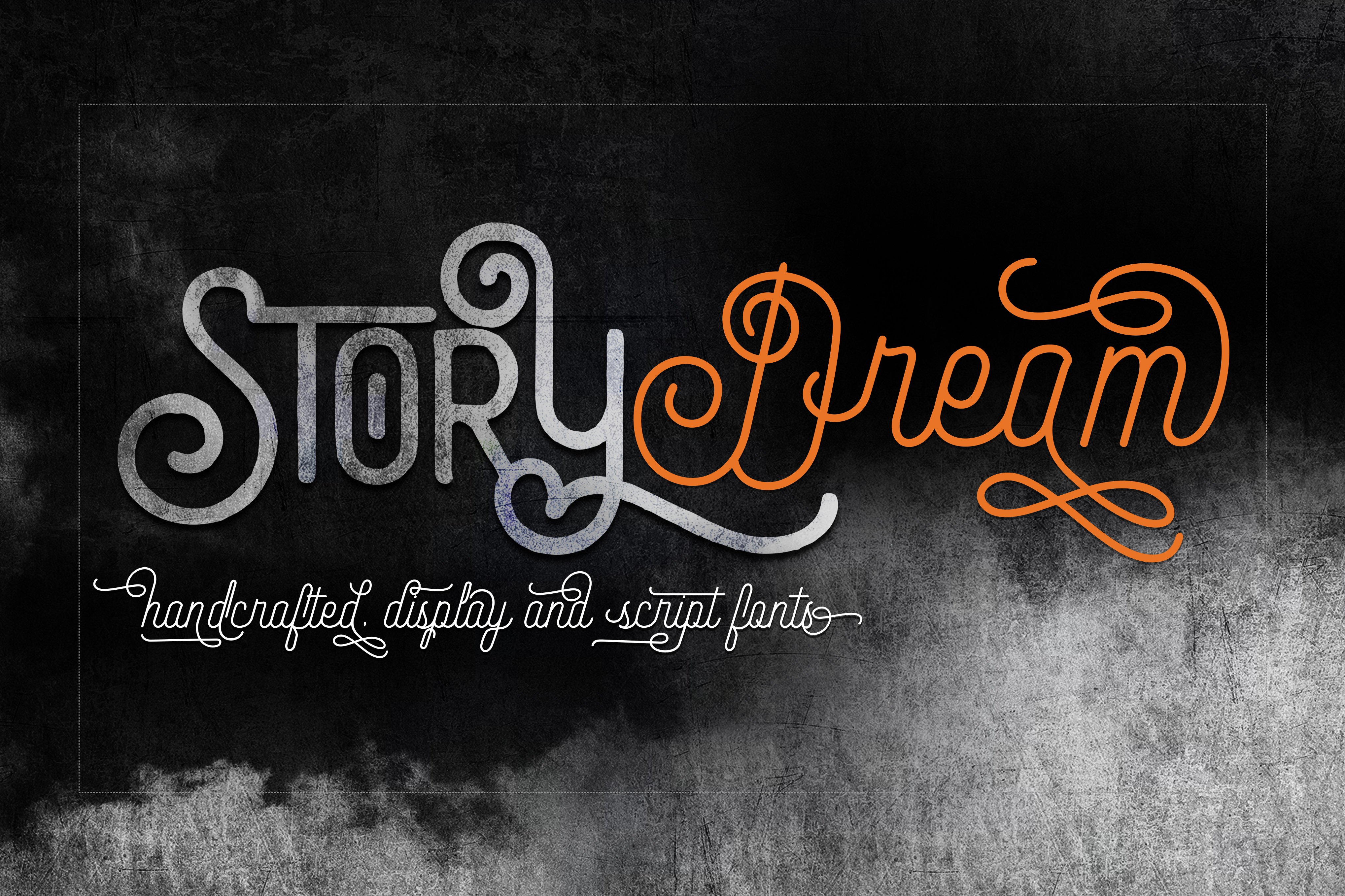 Schriftart Story Dream