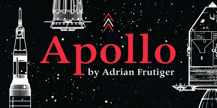 Schriftart Apollo