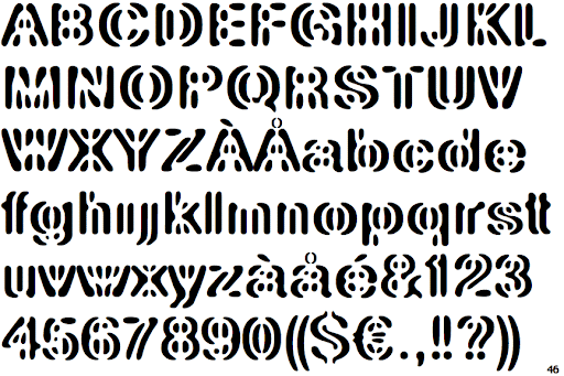Schriftart Linotype Element