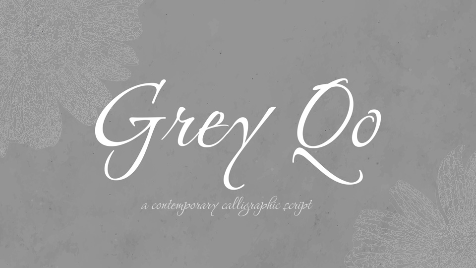 Schriftart Grey Qo