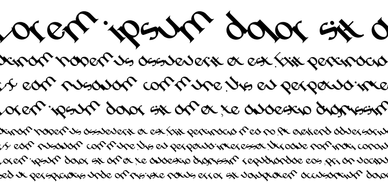 Schriftart Classicus Titulus