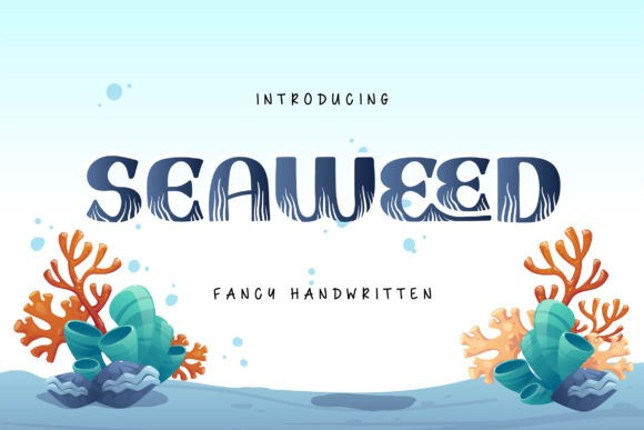 Schriftart Seaweed