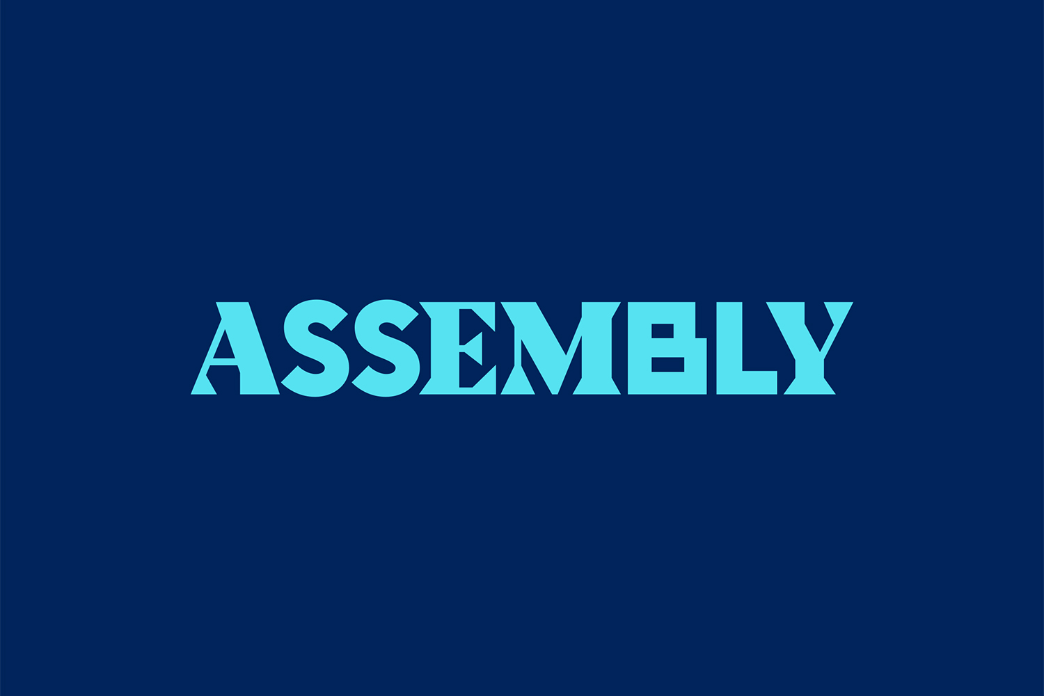 Schriftart Assembly