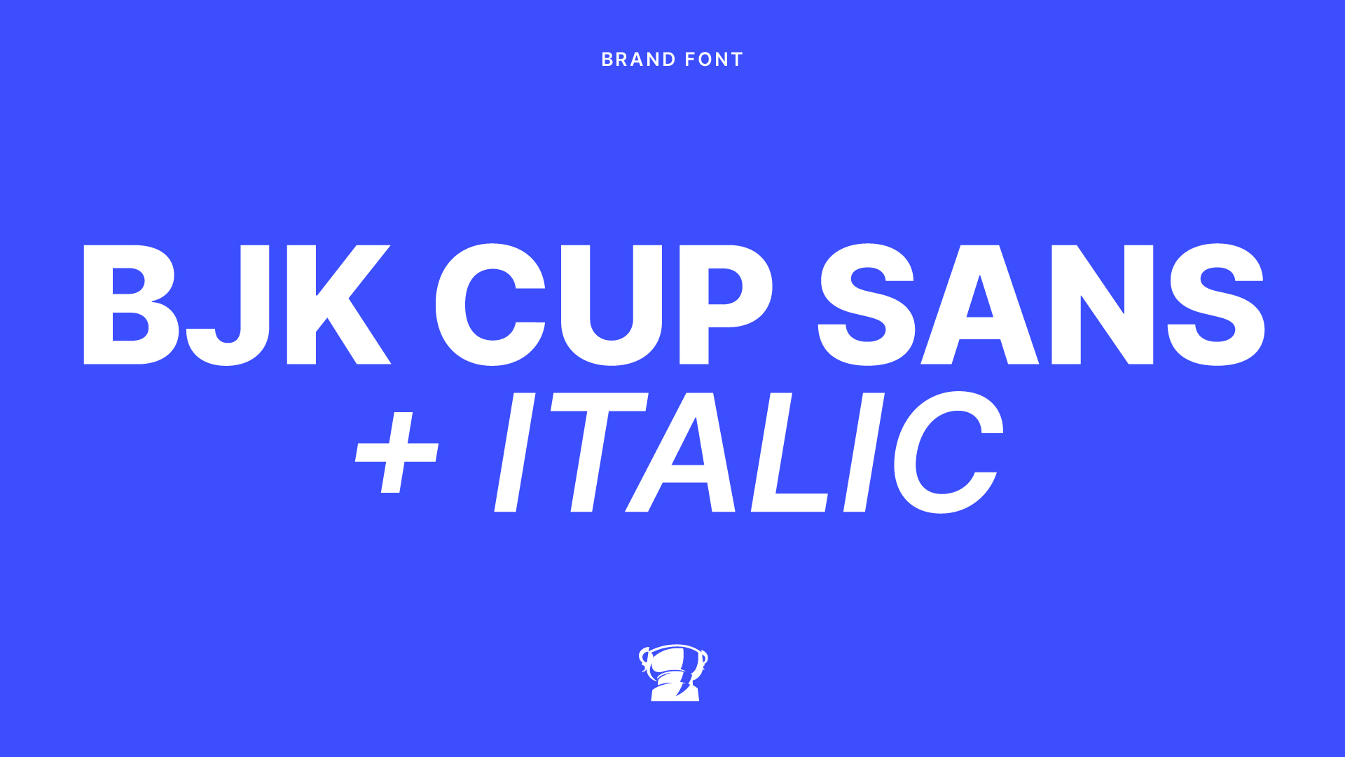 Schriftart BJK Cup Sans (Billie Jean King Cup)
