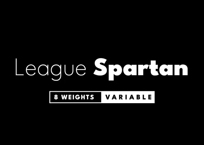 Schriftart League Spartan