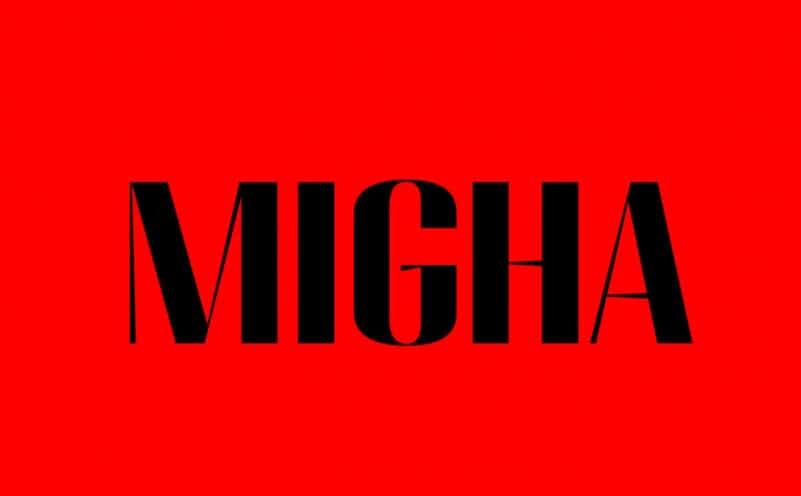 Schriftart Migha Expanded