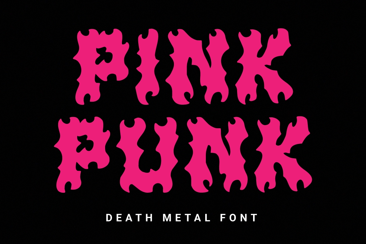 Schriftart Pink Punk