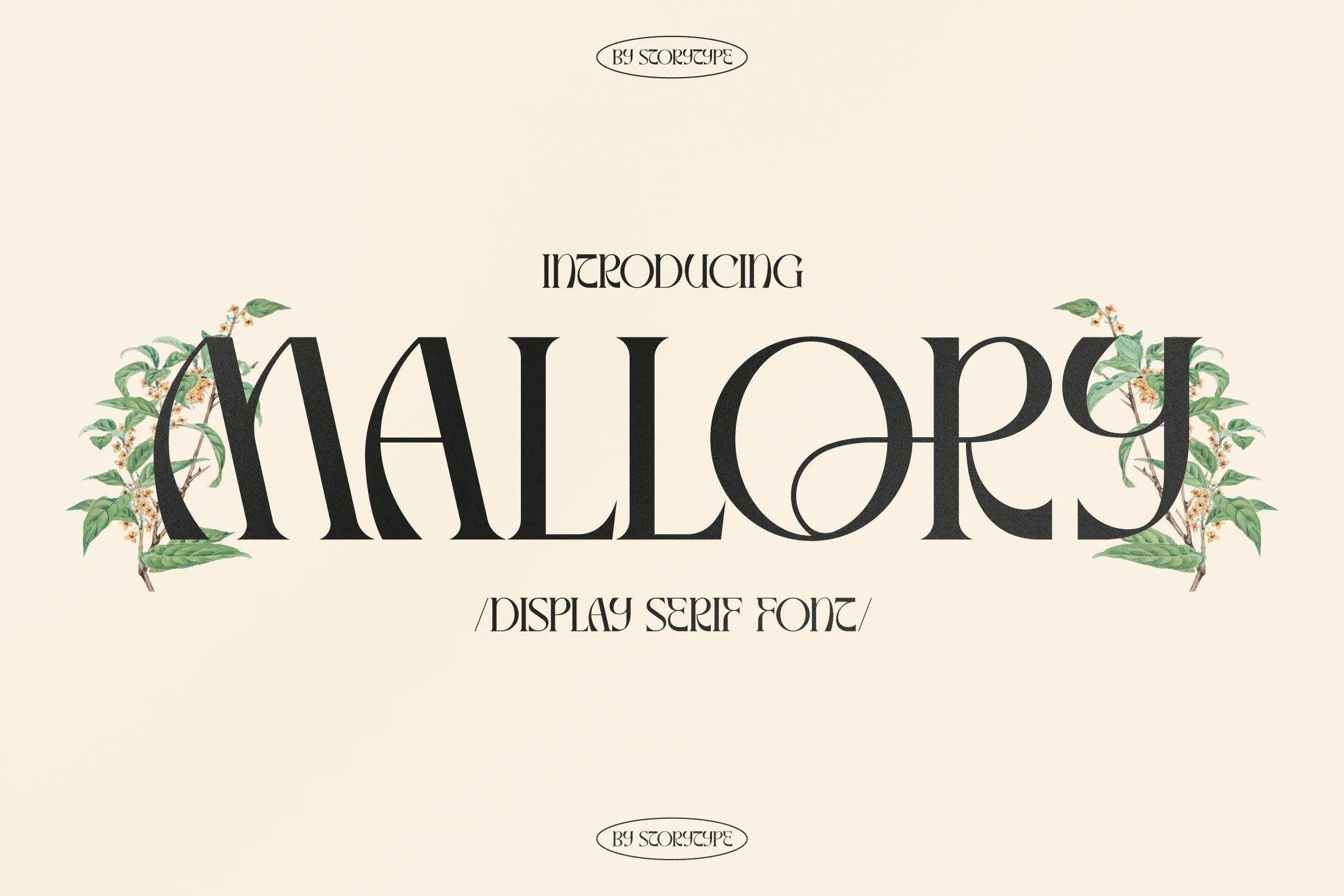 Schriftart Mallory Display Serif