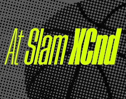 Schriftart At Slam XCnd