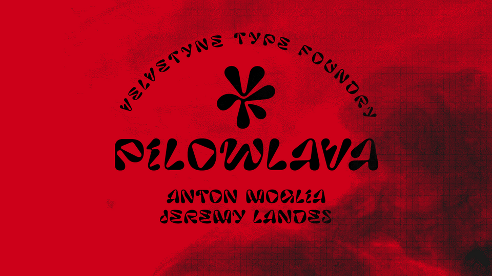 Schriftart Pilowlava