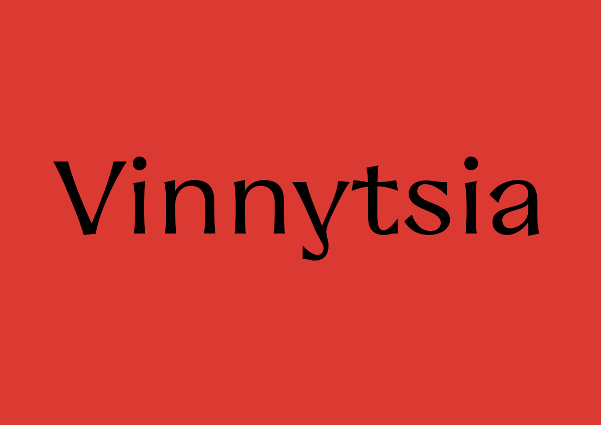 Schriftart Vinnytsia Sans