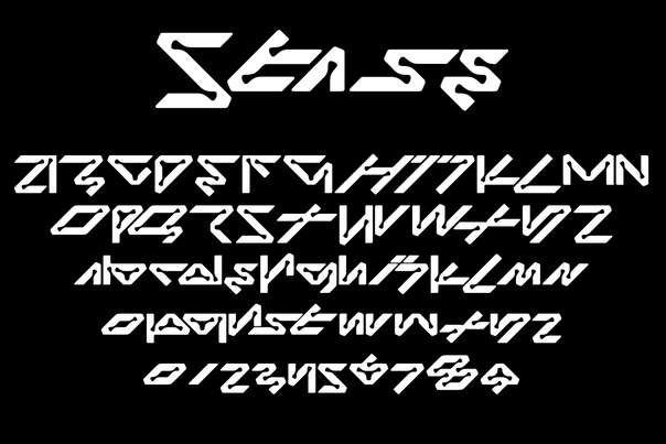 Schriftart Stase