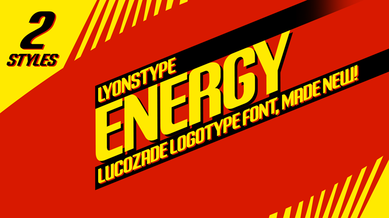 Schriftart LT Energy VF