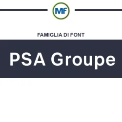Schriftart PSA Groupe HMI Sans CS