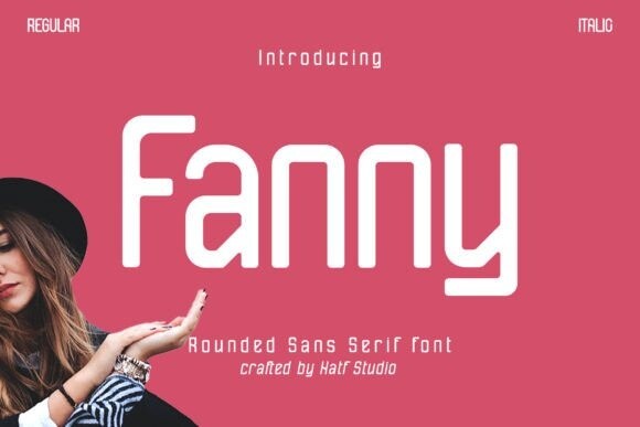Schriftart Fanny